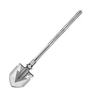 High Manganese Steel Folding Shovel, Portable Multifunctional Survival Shovel for Camping, Multifunctional,Survival,Shovel