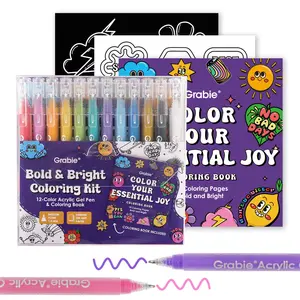 Bold & Bright Coloring Kit - Essential Color