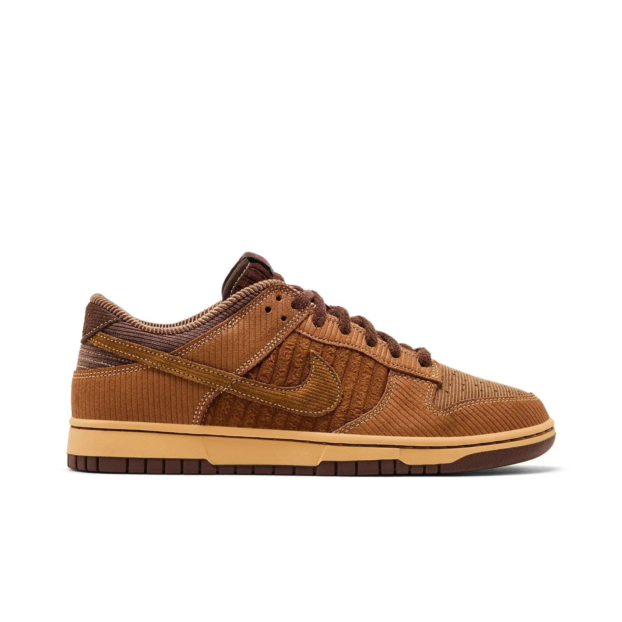 [IB7746-200] MENS NIKE DUNK LOW RETRO PREMIUM 'TAN CORDUROY'