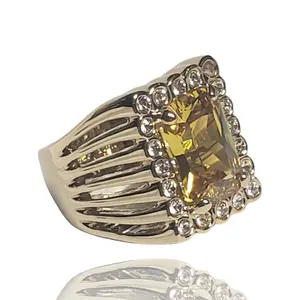 Camille's Yellow Sapphire Statement Ring Sizes 5, 5.5 & 9 available!