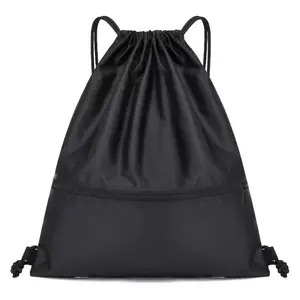 Waterproof Drawstring Backpack Bag, Yoga Mat Bag, Unisex Sports & Travel Essentials, Durable Lightweight Design, Perfect for Daily Use