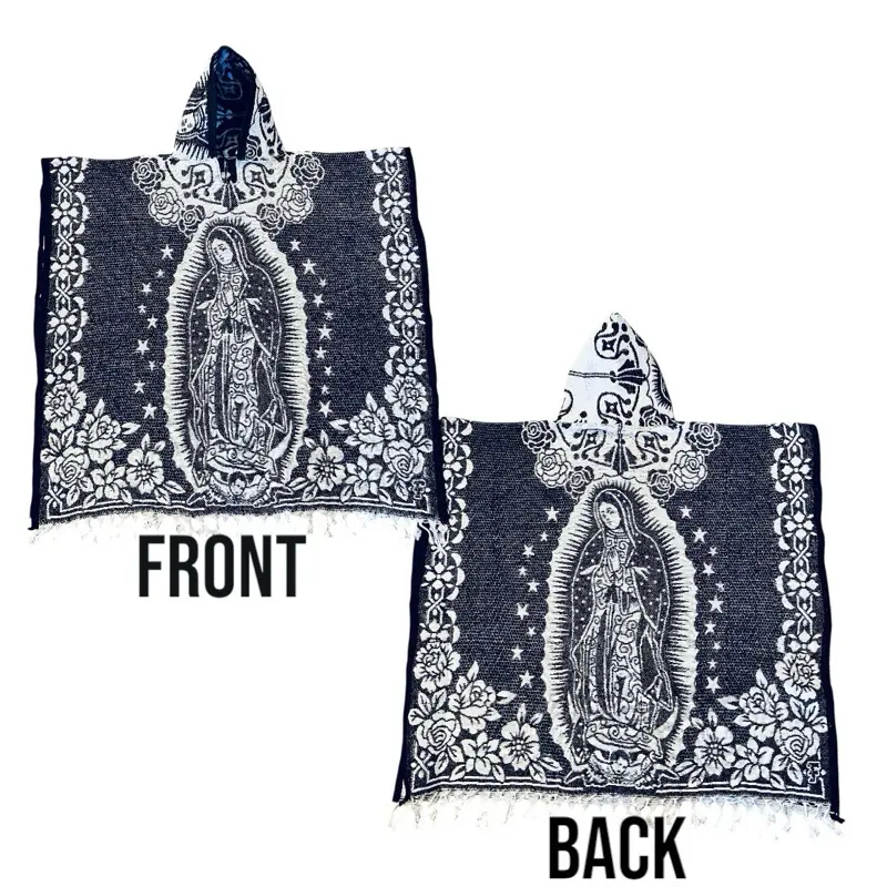 Gaban Virgen de Guadalupe Gaban Poncho, crafted by Mexican Artisans