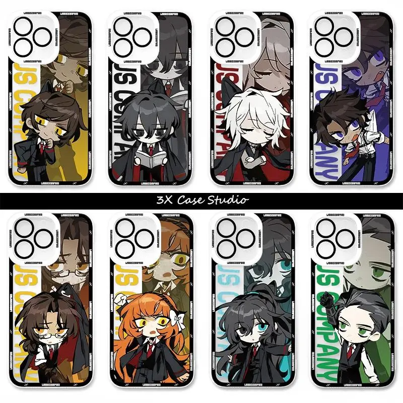 LimbusCompany Game Phone Case For iPhone 17 16 15 14 13 12 Pro Max Plus Anti Fall Birthday And Holiday Gifts Case Cover