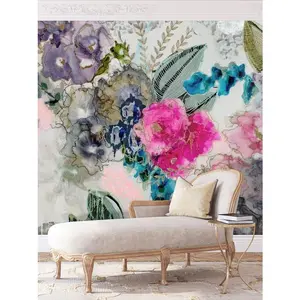 "Wisteria" Oversized Wall Mural