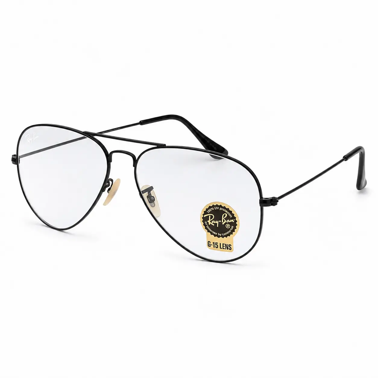 Premium Aviator Metal Frame Glasses for Men Women Classic Design