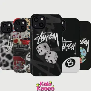 Stussy Inspired Phone Case, Y2K Streetwear Graffiti Cover, Hypebeast MagSafe Case for iPhone 17 16 15,