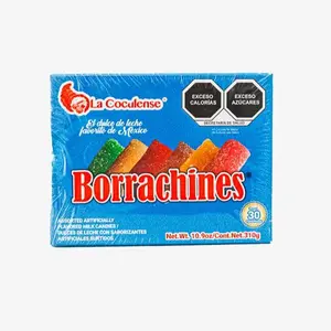 La Coculense Almohaditas Borrachines Small Sugar-Coated Milk Candies with Rich Rompope Flavor 30 or 60 Pieces Bonbon Snack