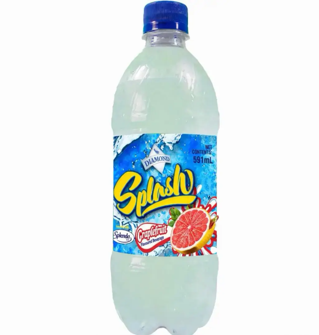 Guyana's Diamond Splash Grapefruit Sparkling Water 591mL Guyana's Diamond Splash Grapefruit Sparkling Water 591mL