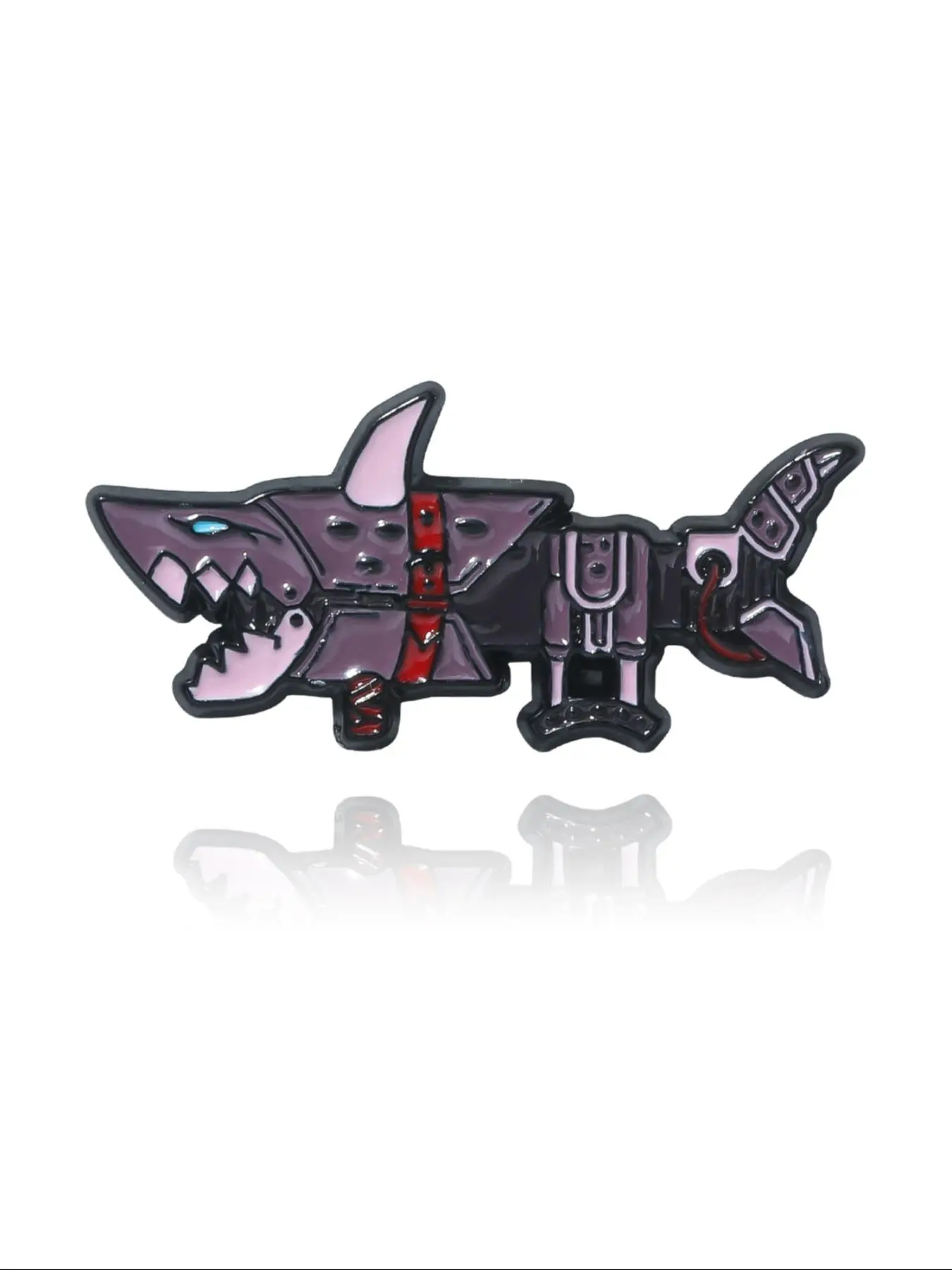 Jinx Weapon Fish Bone Design Brooch Clip, Lapel Brooch, Brooch Pins, Fashion Alloy Badge for Daily Clothing Decor, Trendy All-match & Exquisite Brooch for Birthday Gift, Fashion Accessory