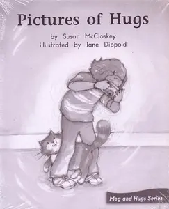 USED Book - Pictures of Hugs; Leveled Literacy Intervention My Take-Home 6 Pak Books (Book 67 Level F, Fiction) Green System, Grade 1 (Meg and Hugs Series) by Susan McCloskey (Paperback)