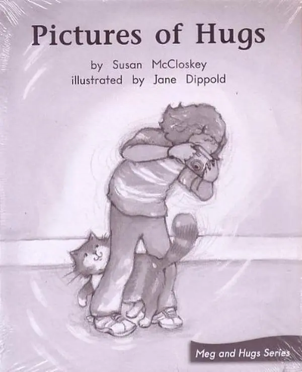USED Book - Pictures of Hugs; Leveled Literacy Intervention My Take-Home 6 Pak Books (Book 67 Level F, Fiction) Green System, Grade 1 (Meg and Hugs Series) by Susan McCloskey (Paperback)
