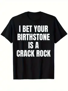 Funny Birthday T-Shirt I Bet Your Birthday Present Is in a New Tab - Humorous Tech Gift Suitable for Parties, Casual Round Neck Shirt with Semi- Print, Loose Fit for Online Jokes & Casual AttirUnisex 2026 Black T-Shirt