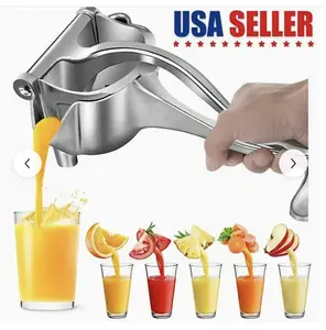 Heavy Duty Metal Hand Manual Juicer Fruit Juice Squeezer For Pressing Lemons Oranges Apple Cucumber Watermelon Kitchen Tool