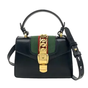 Pre-owned GUCCI Leather Shoulder Bags 7.87'' R2799 Shoulder Bag C1366387004 1124 T4 Zoe