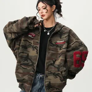 Camoflare 69 100% Cotton Hoodie Embroidery Print Sweatshirt Anime Sports Casual Hoodie Comics Unisex Fashion Wear Daily High-End Clothes