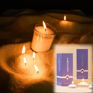 YAOEOAY Pearled Candle Sand Wax 18 Oz White Candle Sand with 35 Wicks Lemon Lavender Scent Long Lasting Refillable Sand Candle for  Making Gift for Friends Lover birthday Family smelling candles original Ornaments Scented Aroma candles reynolds natalie