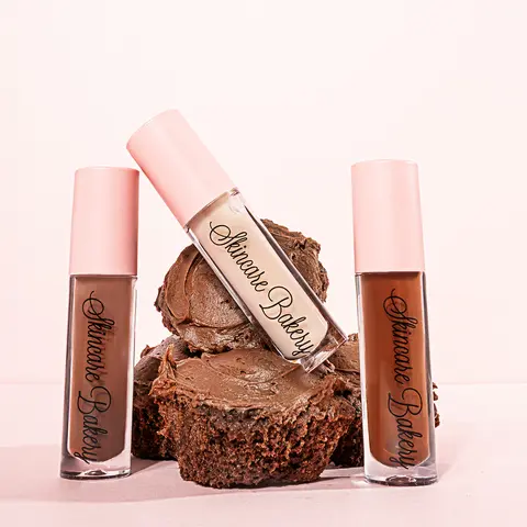 The Skincare Bakery Lipgloss Set: Brownie Batter Inspired