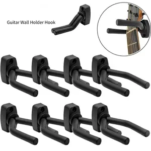 Durable Guitar Hanger Wall Mount for Acoustic Guitar Guitar Hanger Hook Easy To Install with Screws Bass Instrument Guitar Accessories Guitar Stand Rack