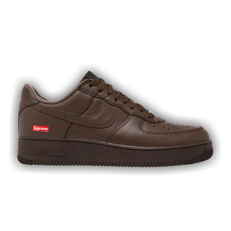 Supreme x Nike Air Force 1 Low 'Box Logo - Baroque Brown' - Used