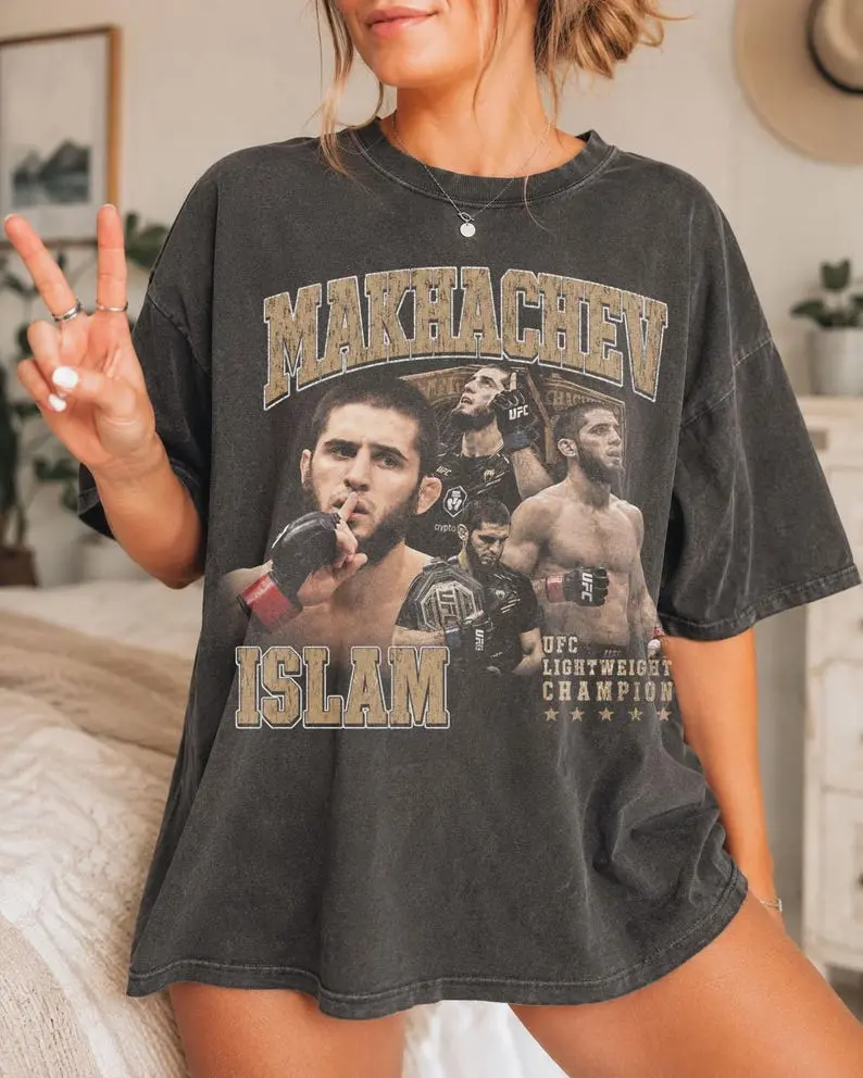 Comfort Colors Litmited Islam Makhachev Boxing Tshirt