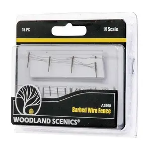 Woodland Scenics A2990 N Scale Barbed Wire Fence
