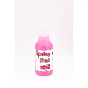 Spring Fresh All-Purpose Cleaner - Floral Scented Formula. Light Duty Kitchen & Hard Surfaces Cleaning - Quick & Easy Cleaning Solution Household Cleaner