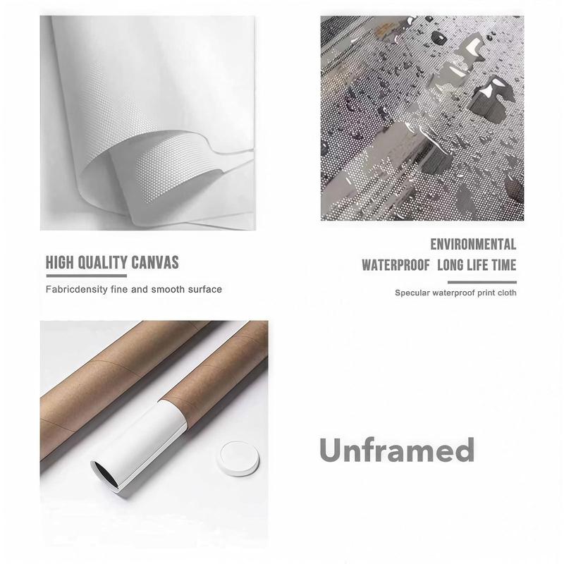 Bible Verse Emergency Numbers,Canvas Art Poster, Bible Verse Wall Art - Inspirational, Spiritual Typography Wall Print - Gifts For Women And Men, Festival Decor Home