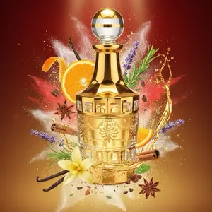 Golden Sweet Spice (M)/ oil base/ warm spicy, aromatic, amber, citrus, woody, lavender, patchouli, herbal, fresh spicy, vanilla