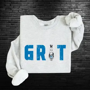 [SALE UP TO 45%] Detroit Lions Sweatshirt, GRIT crewneck, Detroit Grit Shirt, Amon-Ra St. Brown Men Gifts