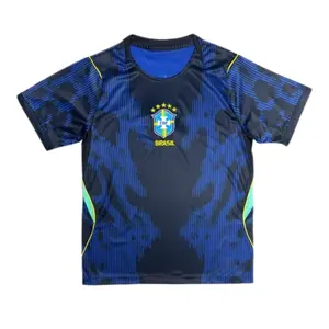 2026 Brazil Soccer Style Jersey Shirt, All Over Print Unisex Soccer Jersey, Sports Fan Apparel Top, Gift For Fans
