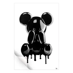 Drippy Bear 6 Peel & Stick Print