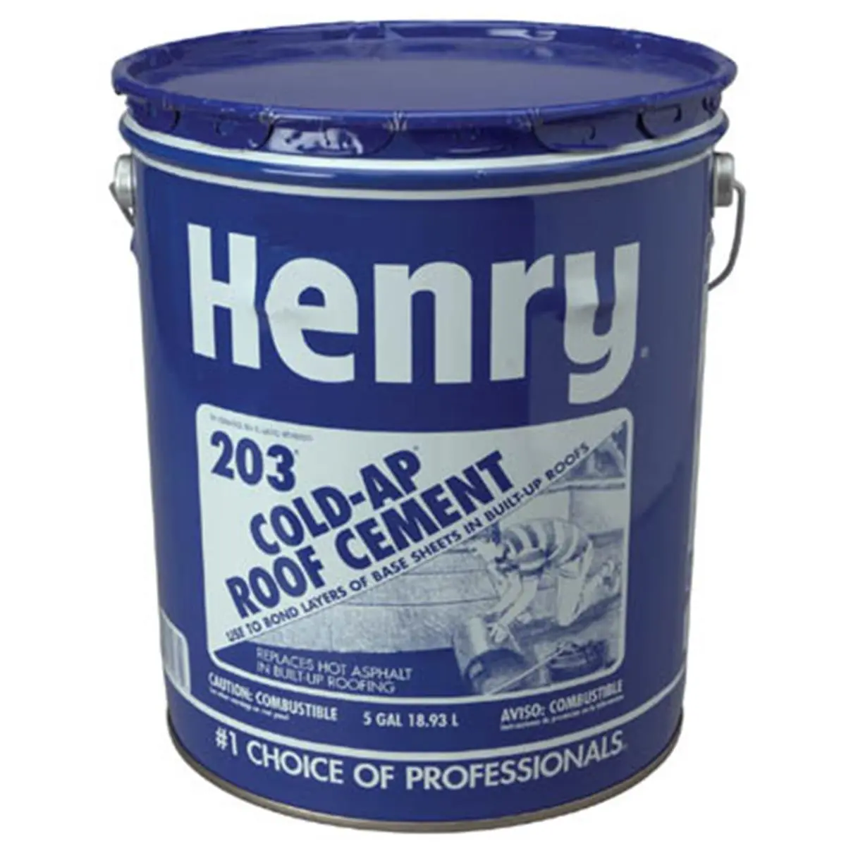 Henry Company 5 Gallon Plastic Roof Cement HE204071