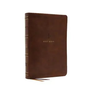 NRSV, Catholic Bible, Standard Personal Size, Leathersoft, Brown, Comfort Print: Holy Bible by Catholic Bible Press [Leathersoft Book]