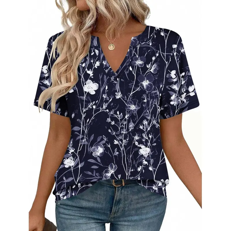 Navy Floral Sf180