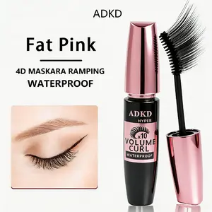 7D Curling Mascara, Waterproof Smudge Resistant All Day Wear, Buildable Volume Lengthen Curly Lashes, Non Flake Non Clump Formula, Hypoallergenic Natural Lash Extension Mascara for Sensitive Eyes Daily Eye Cosmetics