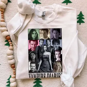 Salvatore Tour Sweatshirt, Stefan Damon Elena Shirt, Gift for Her, Salvatore Brothers Fan Apparel , Perfect Gift for  Fans, Damon Salvatore Sweatshirt