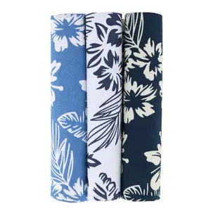 Trafalgar Mana Hawaiian Print Cotton Handkerchiefs (3 Pack), Handkerchiefs