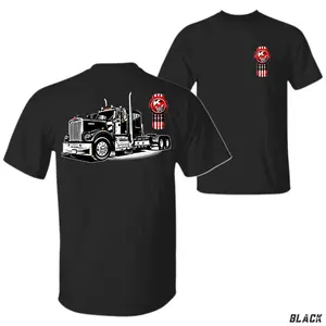 Kenworth Chrome Dream Cotton T-Shirt, Unisex Casual Classic Prints, Comfort Top, Shiny Truck Logo, Relaxed Fit for Roadside Stops, Awesome Gift for Truck Fans