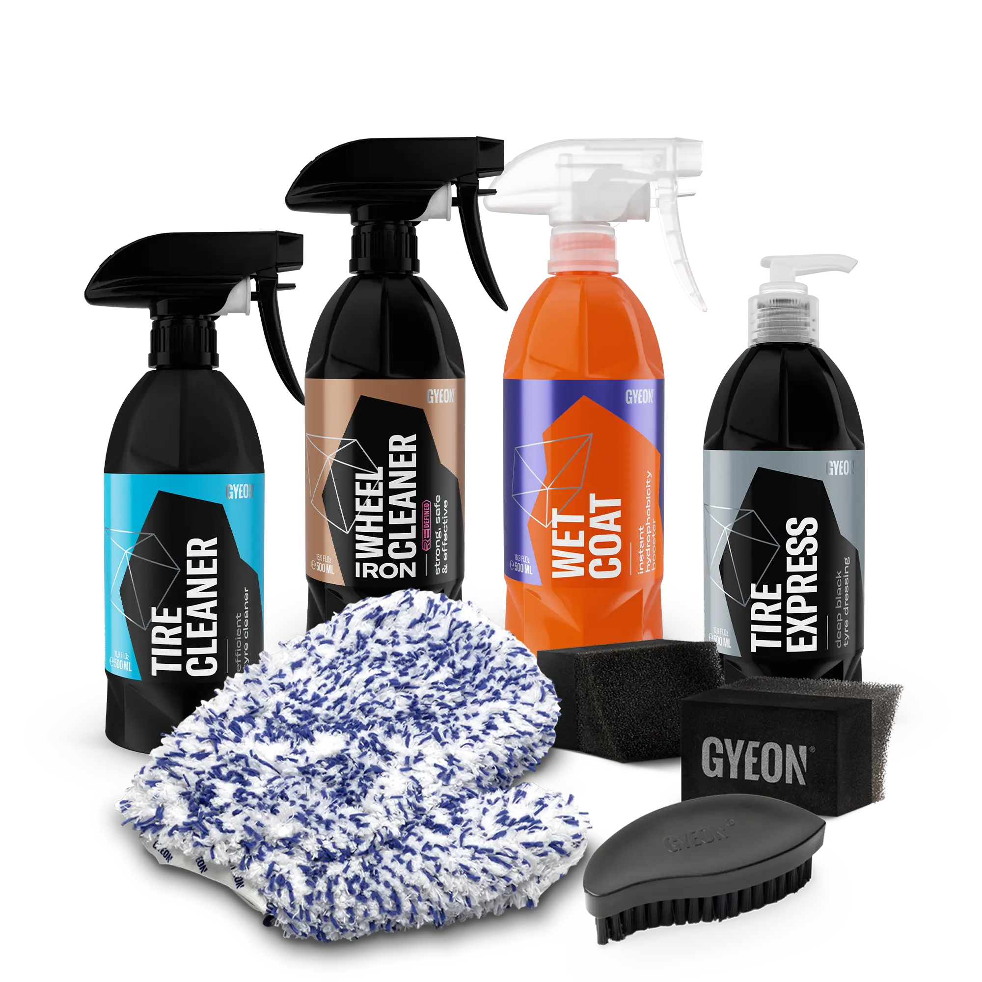 GYEON Ultimate Wheel and Tire Kit - Complete Wheel and Tire Care Kit