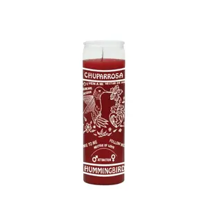 Humming Bird 7 Day Candle Red (Veladora Chuparrosa Rojo)