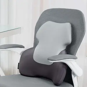 Season Guard Ergonomic Lumbar Support Pillow - Back Support & Pain Relief, Soft Memory Foam Support Pillow for Office Chair, Car, Valentine's Day Gift