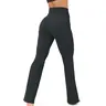 PAVOI ACTIVE Women's High Rise Flared Leggings - OEKO-TEX Certified, Buttery Soft Comfy Pants with Elastic, Quick-Dry, Breathable, Pill-Resistant Fabric, Fold-Over Waist for Workout, Extra Active Women's Athleisure, All Seasons