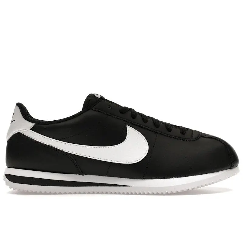 Nike Men's Cortez Basic Black White (2023) Running Shoes, from StockX Nike Men's Cortez Basic Black White (2023) Running Shoes, from StockX