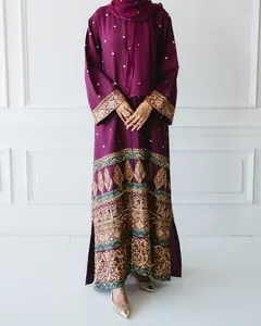 Reem Magenta Abaya + Hijab