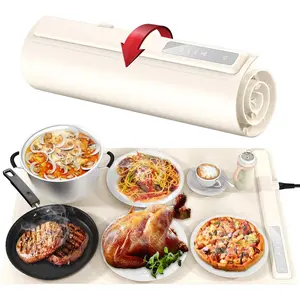 Warming Mat - Fast & Full Surface Heating,  Heat Pad with 3 Adjustable Temperature Settings for Buffets Parties, Rollable Electric Warming Tray,Kitchen Heated Plate,Countertop  Warmer