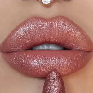 7 Colors Glitter Lipstick Women Girls Waterproof Long Lasting Diamond Matte Lipsticks Moisturizing Shimmer Lips Makeup Cosmetic Gloss Lipgloss Moisture Moisturize Moisturizer Hydrate Hydrating Lip Care Glossy