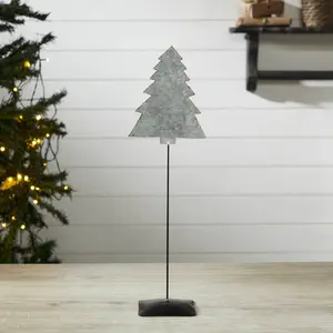 Galvanized Metal Christmas Tree