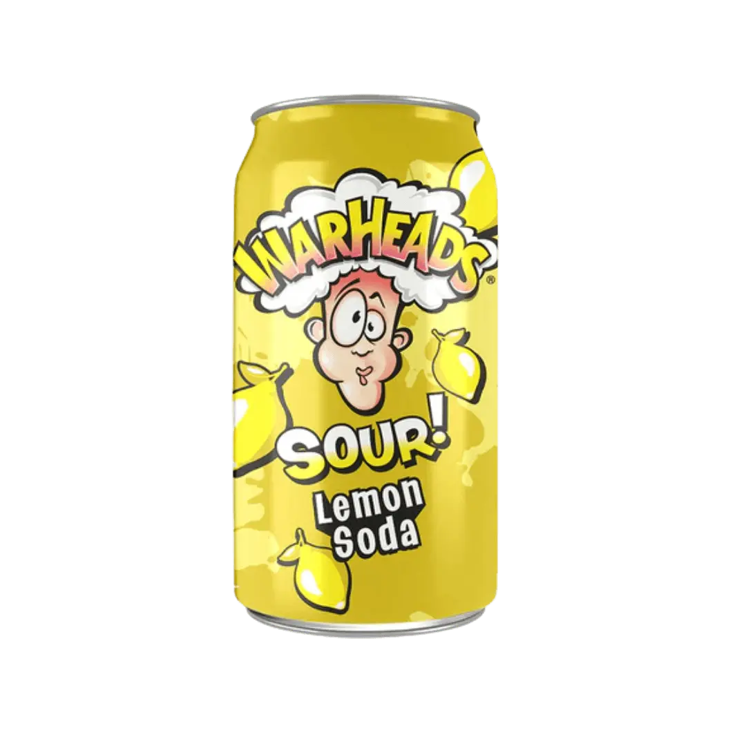 Warheads Sour Lemon Soda Warheads Sour Lemon Soda
