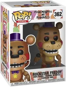 Funko Pop! Five Nights at Freddy's - Rockstar Freddy #362 Collectible Pop Vinyl Figure
