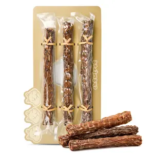 ChewTrue Premium Freeze Dried Duck Neck for Dogs, natural cartilage-rich、collagen, and connective tissue chewing Pet Snacks,helpful forMaintain Oral Hygiene and Relieves separation anxiety（Pack size：3PCS）